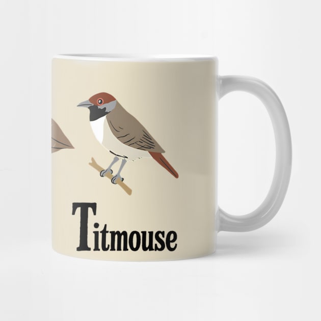 Flicker Dodo Titmouse Funny Anti Trump Bird Pun Political Humor Design by ArtistTee ⭐⭐⭐⭐⭐